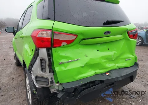 2021 Ford Ecosport Se z USA, uszkodzony, nr VIN MAJ6S3GL2MC451219